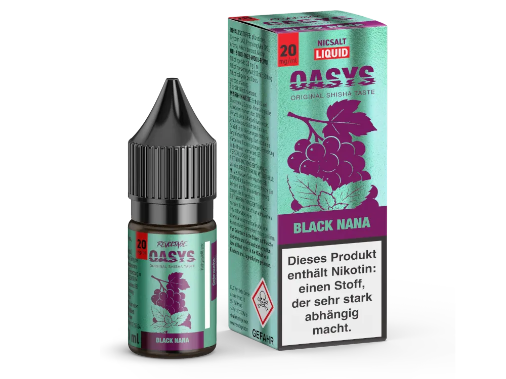 REVOLTAGE OASYS - Black Nana Hybrid Nikotinsalz