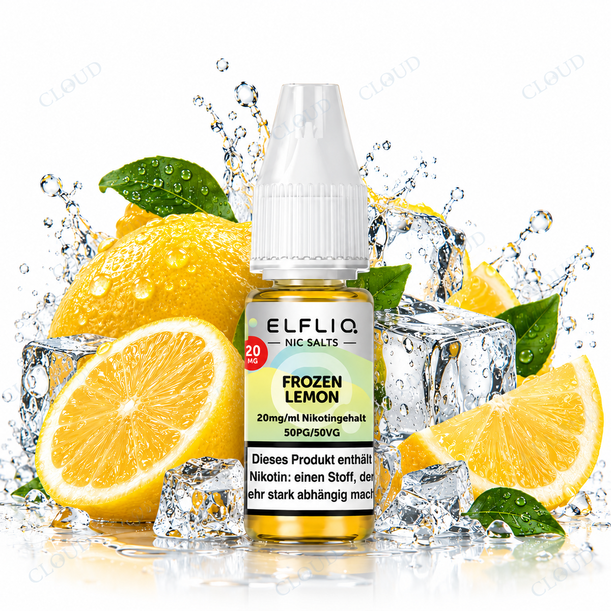 ELFBAR ELFLIQ Frozen Lemon Nikotinsalz Liquid 10 ml