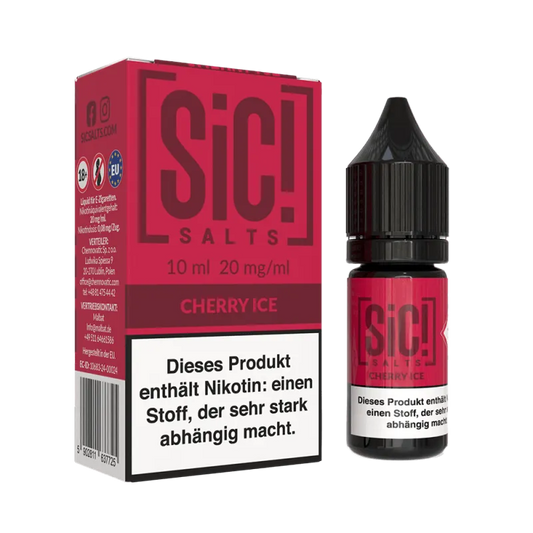 SIC! Cherry Ice Nikotinsalz Liquid 10 ml