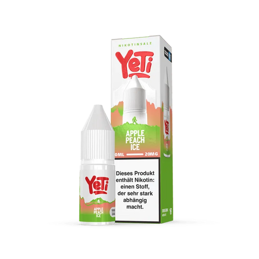 Yeti Summit - Apple Peach Ice Nikotinsalz Overdosed 10 ml