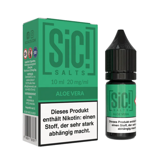 SIC! Aloe Vera Nikotinsalz Liquid 10 ml