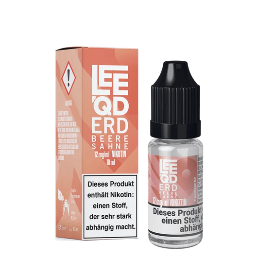 LEEQD Liquid - Crazy Erdbeere Sahne 10ml