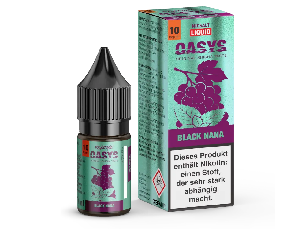 REVOLTAGE OASYS - Black Nana Hybrid Nikotinsalz