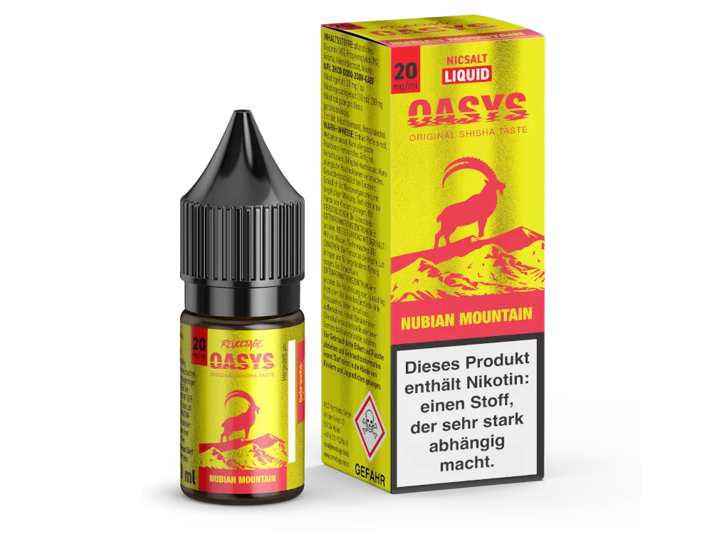 REVOLTAGE OASYS - Nubian Mountain Hybrid Nikotinsalz