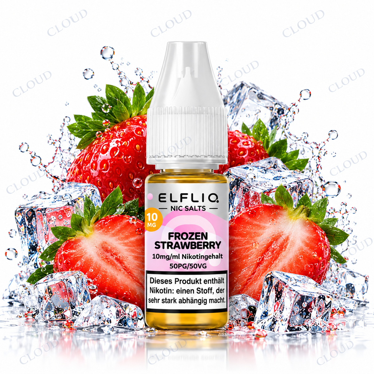 ELFBAR ELFLIQ Frozen Strawberry Nikotinsalz Liquid 10 ml