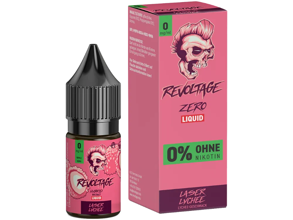 REVOLTAGE - Laser Lychee  - Hybrid Nikotin Salz Liquid
