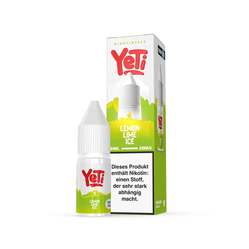 Yeti Summit - Lemon Lime Ice Nikotinsalz Overdosed 10 ml