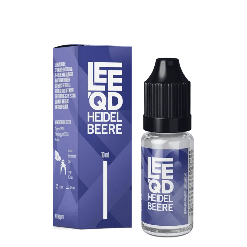LEEQD Liquid - Fruit Heidelbeere 10ml
