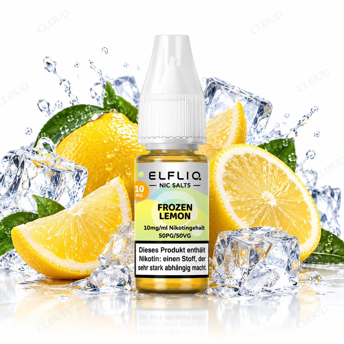 ELFBAR ELFLIQ Frozen Lemon Nikotinsalz Liquid 10 ml