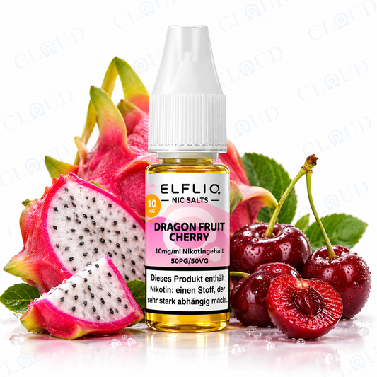 ELFBAR ELFLIQ Dragon Fruit Cherry Nikotinsalz Liquid 10 ml