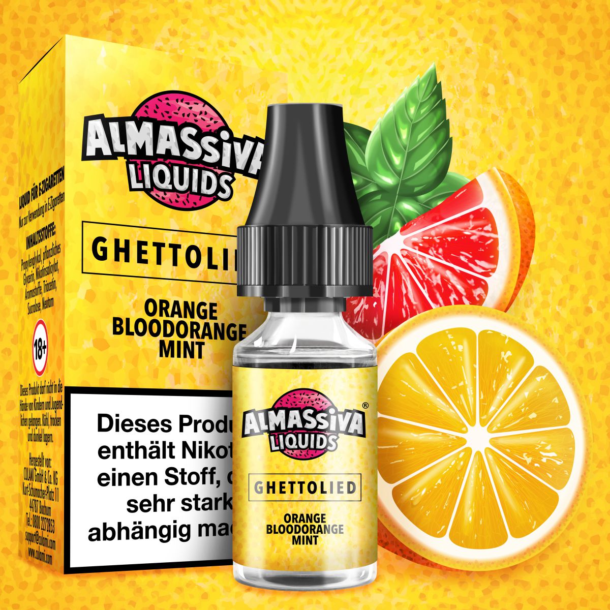 Almassiva Ghettolied Nikotinsalz Liquid 10ml