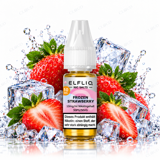 ELFBAR ELFLIQ Frozen Strawberry Nikotinsalz Liquid 10 ml