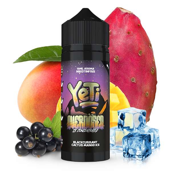 Yeti Blackcurrant Cactus Mango Ice Overdosed 10ml