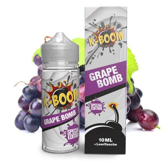 K-BOOM Grape Bomb Original Rezept Aroma 10 ml