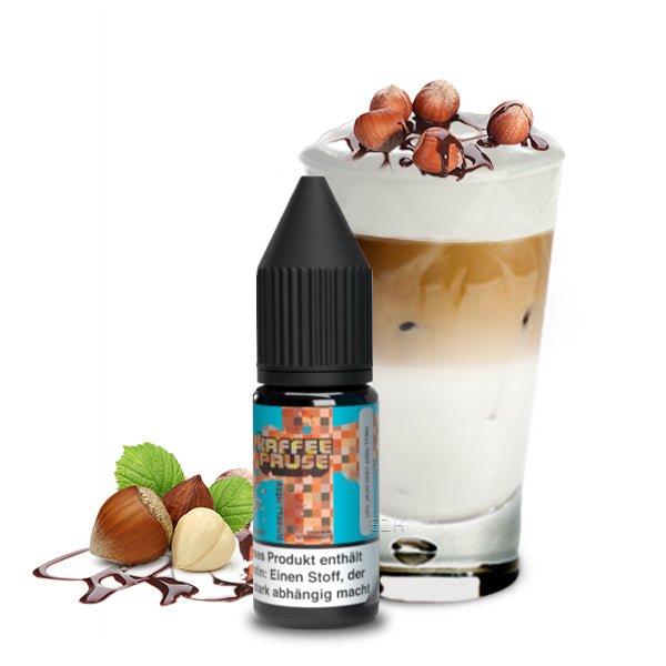 KAFFEEPAUSE Hazellatte Nikotinsalz Liquid 10 ml 20mg