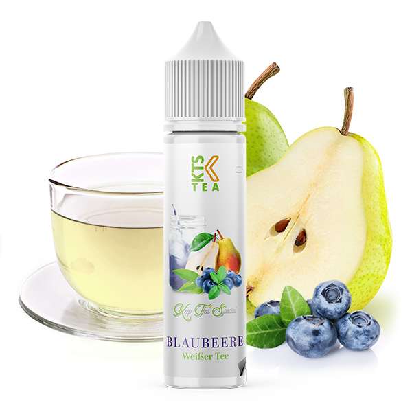 KTS LINE TEA Blaubeere Weißer Tee Aroma 10 ml