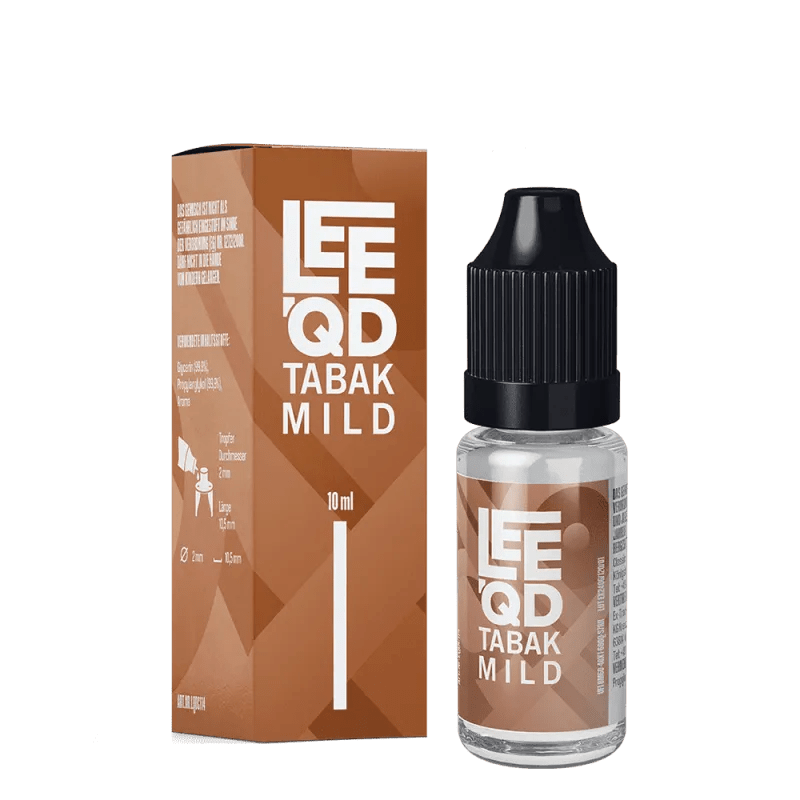 LEEQD Liquid Tobacco Tabak mild 10ml 0mg