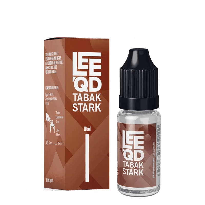 LEEQD Liquid Tobacco Tabak stark 10ml 0mg
