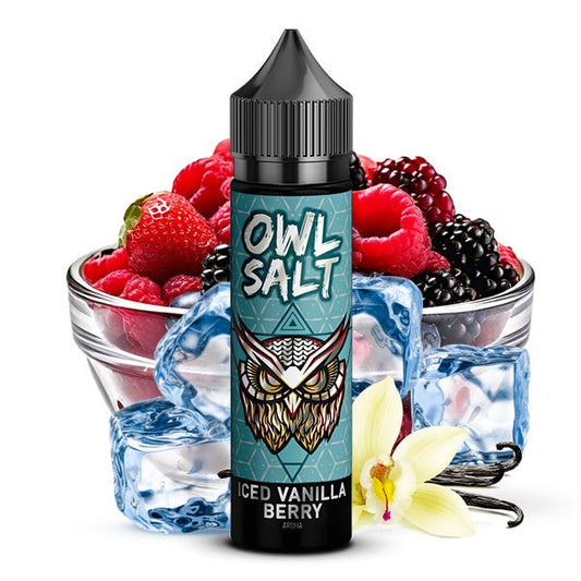 OWL SALT Iced Vanilla Berry Aroma 10 ml