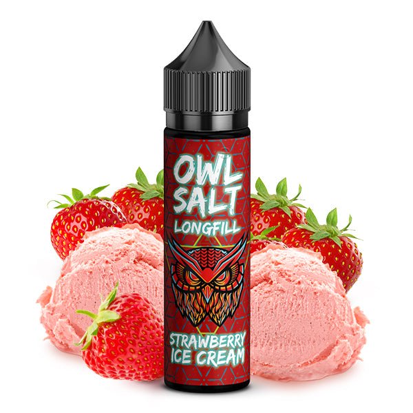 OWL SALT Strawberry Ice Cream Aroma 10 ml