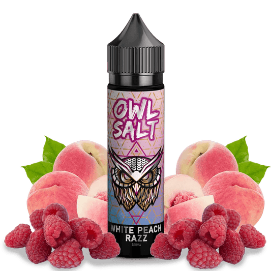 OWL SALT White Peach Razz Aroma 10 ml