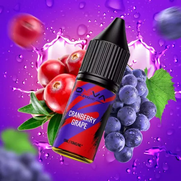 OXVA Cranberry Grape Nikotinsalz Liquid 10 ml 10mg