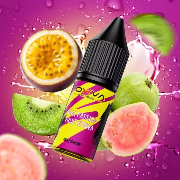 OXVA Kiwi Passion Fruit Guava Nikotinsalz Liquid 10 ml 20mg