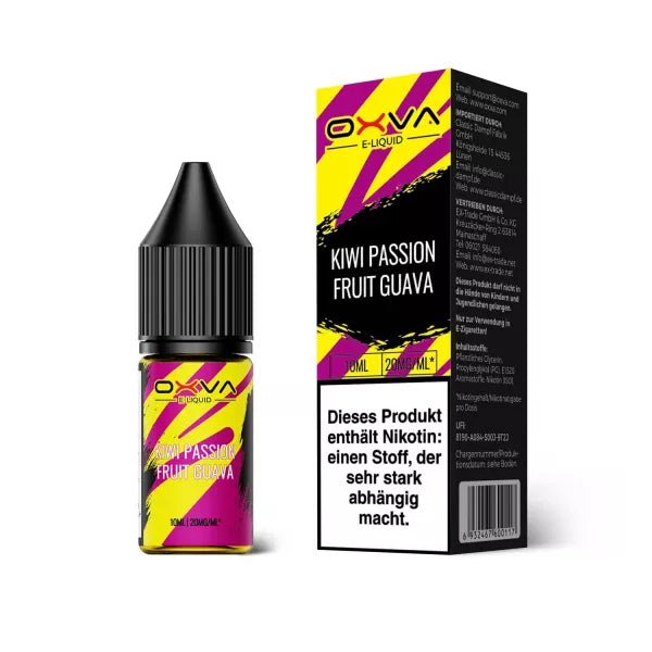 OXVA Kiwi Passion Fruit Guava Nikotinsalz Liquid 10 ml 20mg