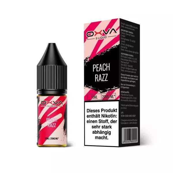 OXVA Peach Razz Nikotinsalz Liquid 10 ml 20mg