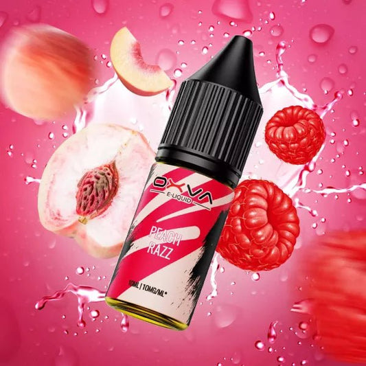 OXVA Peach Razz Nikotinsalz Liquid 10 ml 10mg