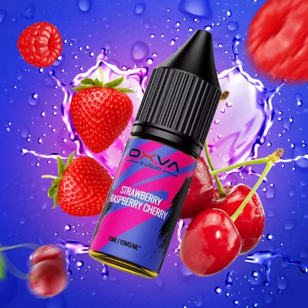 OXVA Strawberry Raspberry Cherry Nikotinsalz Liquid 10 ml 10mg
