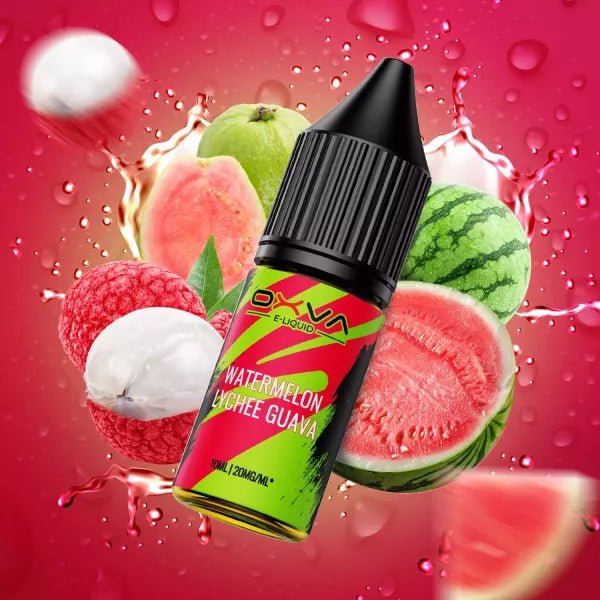 OXVA Watermelon Lychee Guava Nikotinsalz Liquid 10 ml 20mg