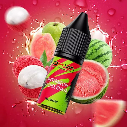 OXVA Watermelon Lychee Guava Nikotinsalz Liquid 10 ml 10mg