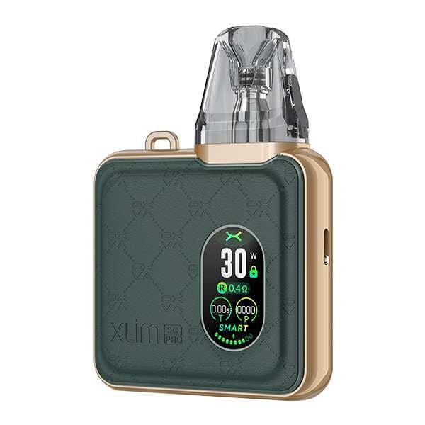 OXVA Xlim SQ Pro Pod Kit Green Leather