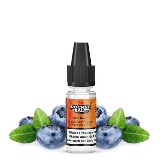 POCKET SALT Blueberry Nikotinsalz Liquid 10 ml