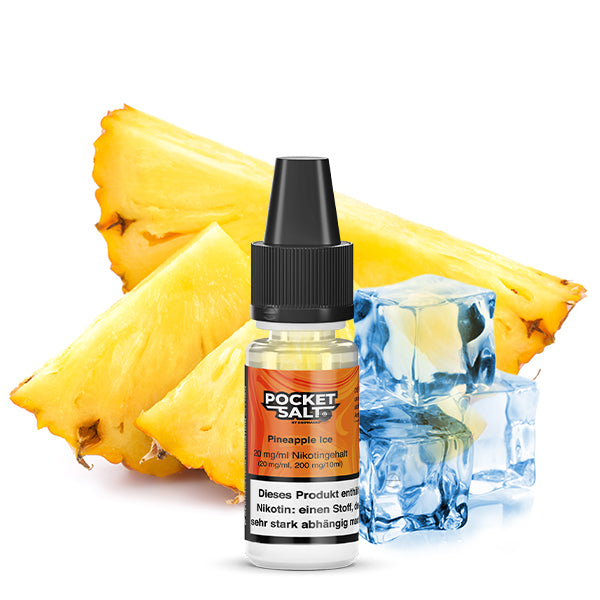 POCKET SALT Pineapple Ice Nikotinsalz Liquid 10 ml