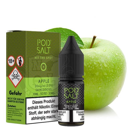 POD SALT Apple Nikotinsalz Liquid 10 ml 11mg