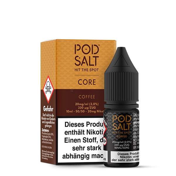 POD SALT CORE Coffee Nikotinsalz Liquid 10 ml 20mg