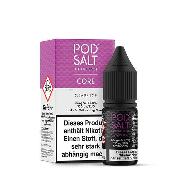 POD SALT CORE Grape Ice Nikotinsalz Liquid 10 ml 11mg