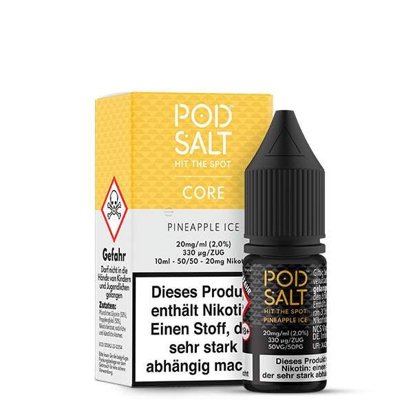 POD SALT CORE Pineapple Ice Nikotinsalz Liquid 10 ml 11mg