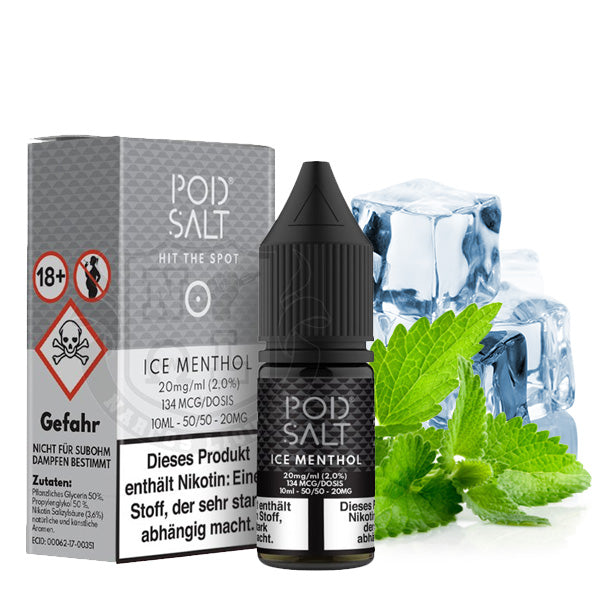 POD SALT Ice Menthol Nikotinsalz Liquid 10 ml