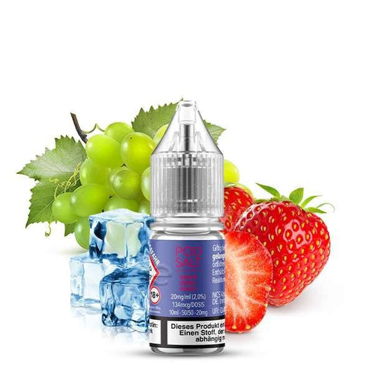 Pod Salt Xtra Grape Berry Burst Nikotinsalz Liquid 10 ml 10mg