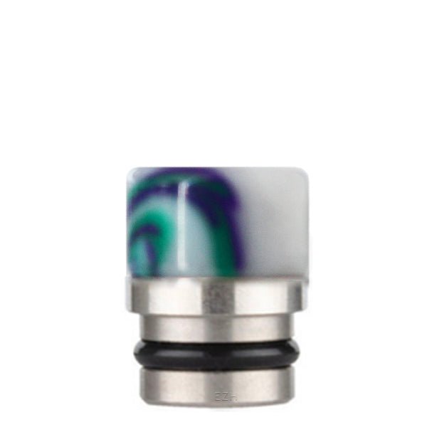 Reewape Small Resin 510 Drip Tip Green Purple
