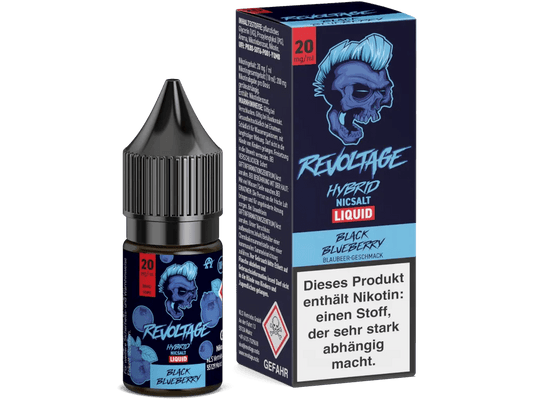REVOLTAGE Black Blueberry Hybrid Nikotinsalz Liquid 10 ml 20mg