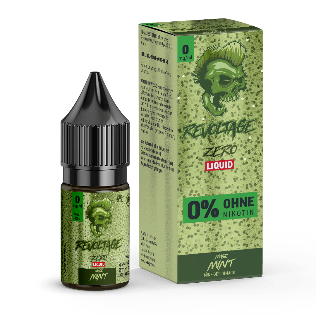 REVOLTAGE Magic Mint Hybrid Nikotinsalz Liquid 10 ml 0mg