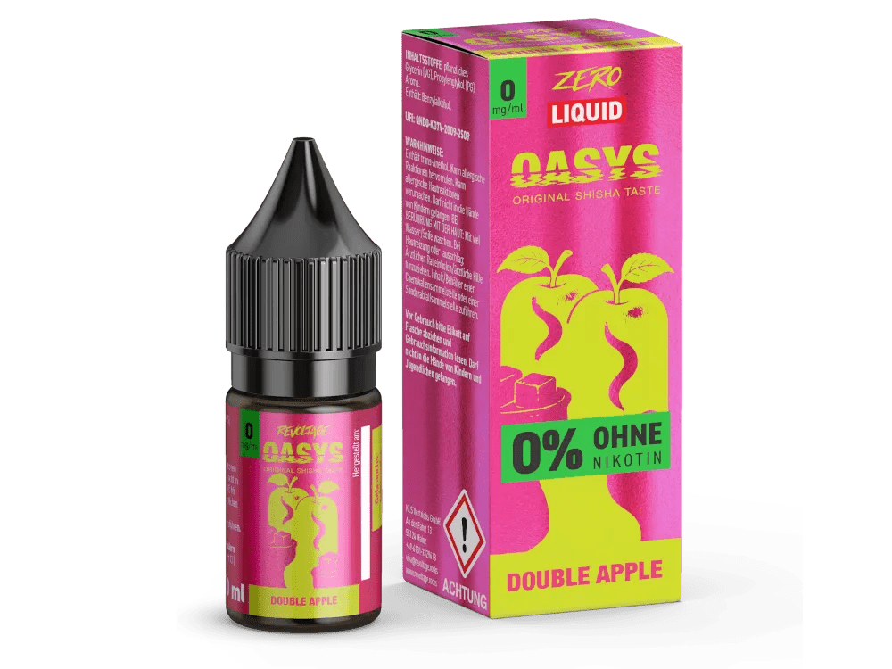 REVOLTAGE OASYS Double Apple Nikotinsalz Liquid 10 ml 0mg