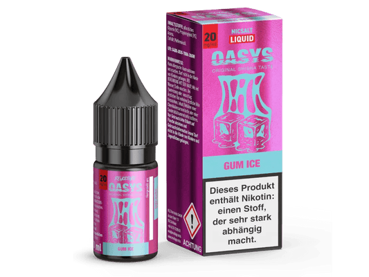 REVOLTAGE OASYS Gum Ice Nikotinsalz Liquid 10 ml 20mg