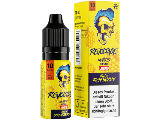 REVOLTAGE - Yellow Raspberry- Hybrid Nikotin Salz Liquid