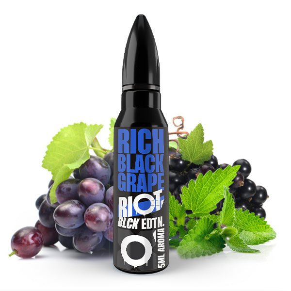 RIOT SQUAD Black Edition Rich Black Grape Aroma 5 ml