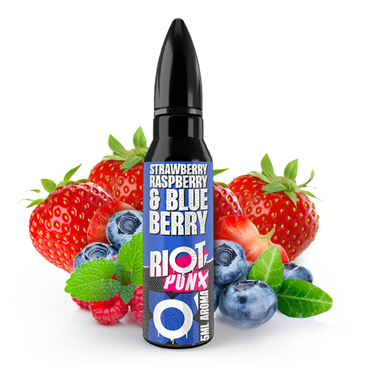 RIOT SQUAD PUNX Strawberry, Raspberry & Blueberry Aroma 5ml